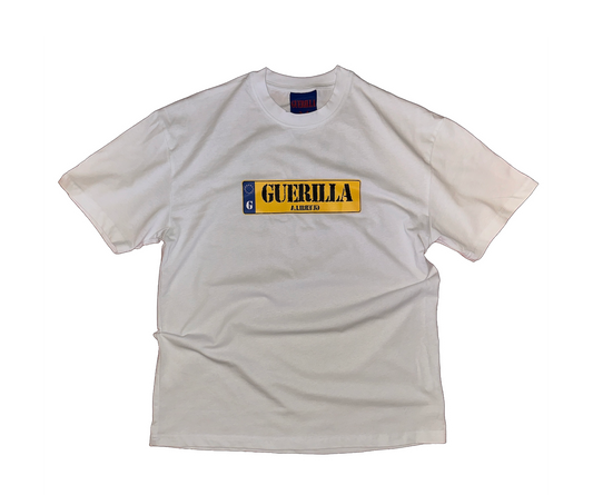 G PLATE TEE [WHITE]